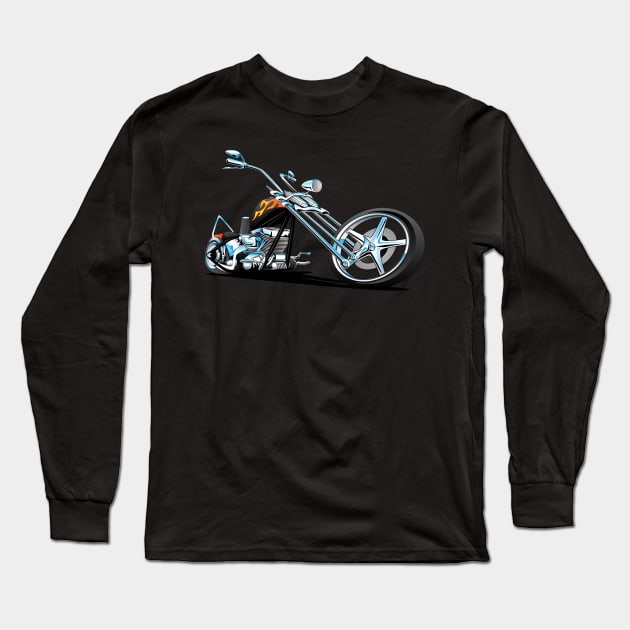 Classic American Chopper Long Sleeve T-Shirt by hobrath